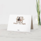 Funny "Vaderdag" Card W/Basset Hound Puppy Kaart (Achterkant)