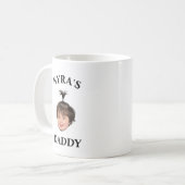 FUNNY VADERDAG DAD DADDY BABY FACE Mok (Voorkant links)