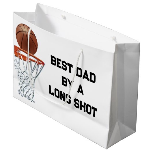 Funny Vaderdag Groot Cadeauzakje (Voorkant Gekanteld)