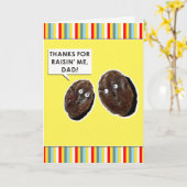 Funny Vaderdag Kaart (Gele Bloem)