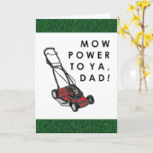 Funny Vaderdag Kaart (Gele Bloem)