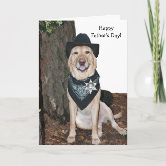 Funny Vaderdag Kaart (Voorkant)