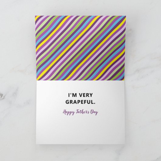 Funny Vaderdag Kaart (Binnen)