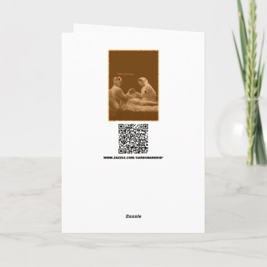 Funny Vaderdag Kaart (Achterkant)