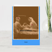 Funny Vaderdag Kaart (Achterkant)