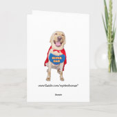 Funny Vaderdag Kaart (Achterkant)