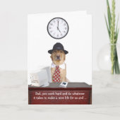 Funny Vaderdag Kaart (Voorkant)