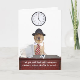 Funny Vaderdag Kaart