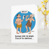 Funny Vaderdag Kaart (Gele Bloem)