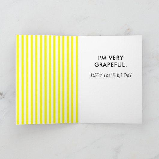 Funny Vaderdag Kaart (Binnen)