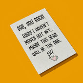 Funny Vaderdag Kaart - Dad You Rock Lockdown