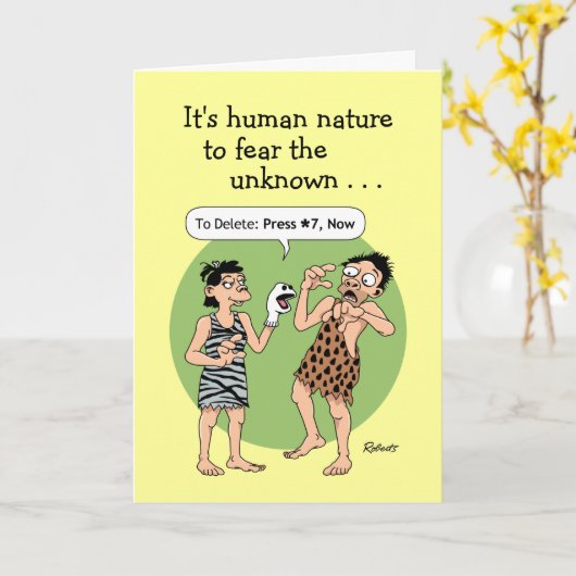 Funny Vaderdag Kaart van Daughter (Gele Bloem)