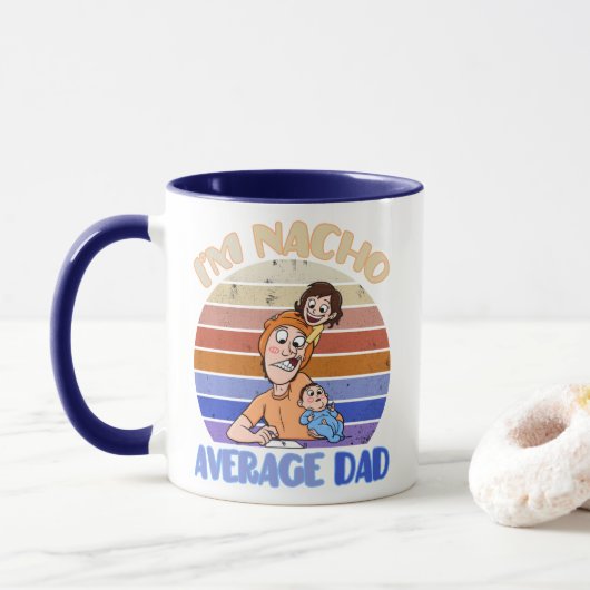 Funny vaderdag mok (Met donut)