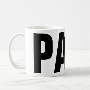 Funny Vaderdag mok vader   PAPA-bekertje