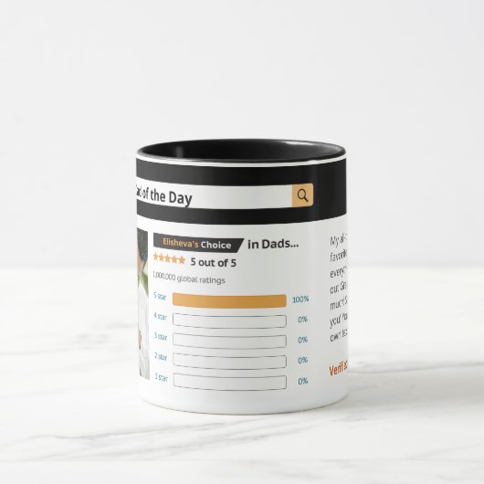 Funny Vaderdag Top Rated Personaliseren Mok (Midden)