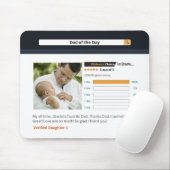 Funny Vaderdag Top Rated Personaliseren Muismat (Met muis)