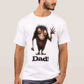Funny Vaderdag Troll - Papa! T-shirt (Voorkant)