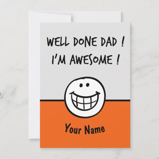 Funny vaders dagkaarten Joke Bedankkaart (Voorkant)