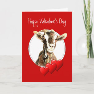 Funny Valentijn aan Old Goat, humor Feestdagen Kaart
