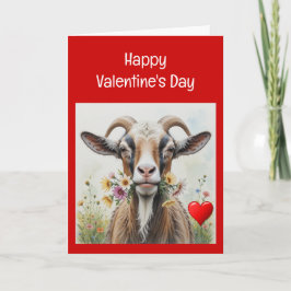 Funny Valentijn aan Old Goat, humor Feestdagen Kaart