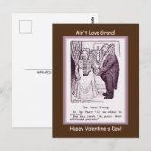 Funny Valentijn Animal Couple Dating copy Briefkaart (Voorkant / Achterkant)