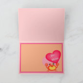 Funny Valentijn Carb Wenskaart 3 Feestdagen Kaart (Binnen)