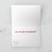Funny Valentijn Card Pickup Line Truck Love 5x7" Bedankkaart (Binnen)