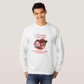 Funny valentijn card t-shirt (Voorkant volledig)