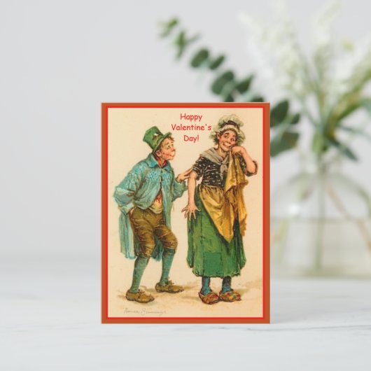 Funny Valentijn cpy 1906 Frances Brundage Briefkaart (Staand voorkant)