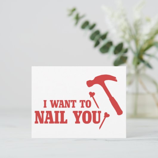 Funny Valentijn Feestdagenkaart (Staand voorkant)