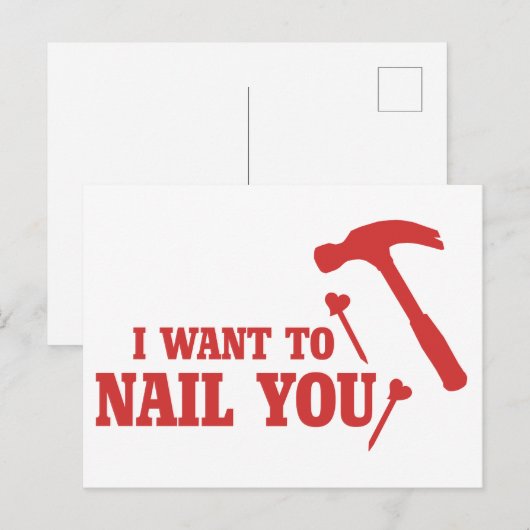 Funny Valentijn Feestdagenkaart (Voorkant / Achterkant)