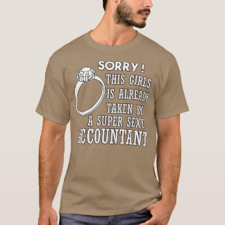 Funny Valentijn Gift to Draag ACCOUNTANT Boyfir T-shirt