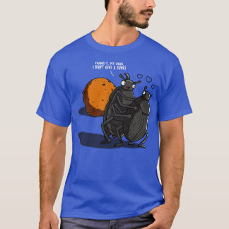 Funny Valentijn Retro Romantische Scène Parod T-shirt
