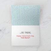 Funny Valentijn Romantic Feestdagen Kaart (Binnen)