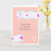 Funny valentijn toiletrol 3 foto's collage kaart (Gele Bloem)