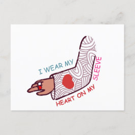 Funny Valentijn's Day Love Pun Lovecore Esthetisch Briefkaart
