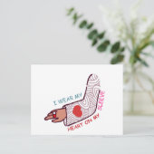 Funny Valentijn's Day Love Pun Lovecore Esthetisch Briefkaart (Staand voorkant)