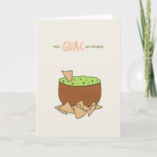Funny Valentijnsdag Card   Je maakt mijn wereld ka Feestdagen Kaart
