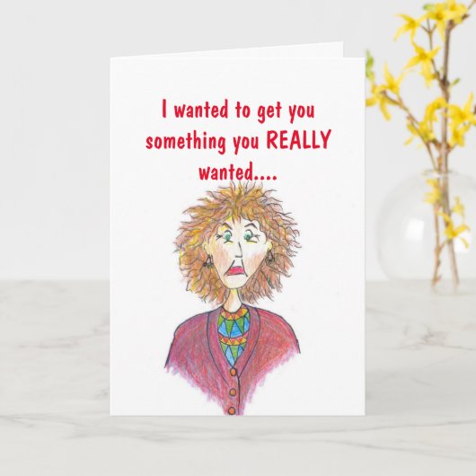 FUNNY VALENTIJNSDAG CARD KAART (Gele Bloem)