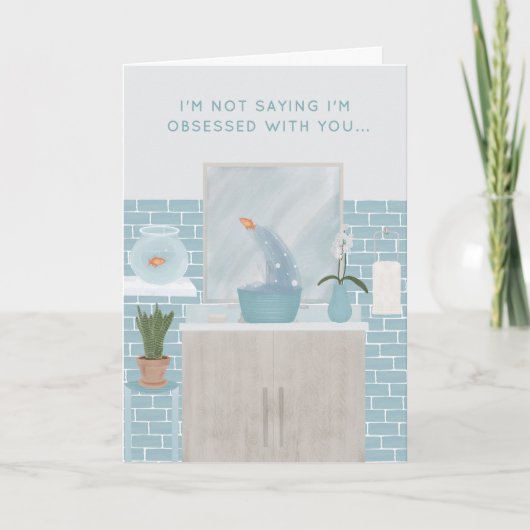 Funny Valentijnsdag Card Kaart (Voorkant)