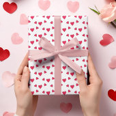 Funny Valentijnsdag Cute Whimsical Moose Custom Inpakpapier Vel