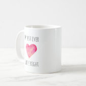 Funny Valentijnsdag Draai de Mok van het Juiste Da (Voorkant links)