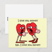 Funny Valentijnsdag Feestdagenkaart (Voorkant / Achterkant)