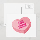 Funny Valentijnsdag Feestdagenkaart (Voorkant / Achterkant)