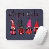 Funny Valentijnsdag Gnome Muismat (Met muis)
