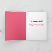 Funny Valentijnsdag Guinee-Bissau Feestdagen Kaart (Binnen)