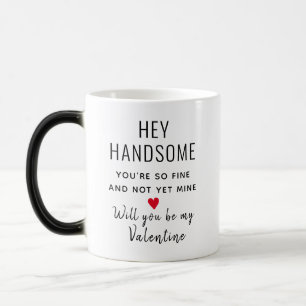 Funny Valentijnsdag Handsome Boyvriend Poem Magische Mok