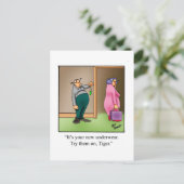 Funny Valentijnsdag Humor Briefkaart (Staand voorkant)