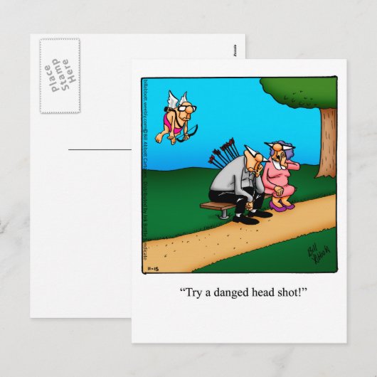 Funny Valentijnsdag Humor Briefkaart (Voorkant / Achterkant)