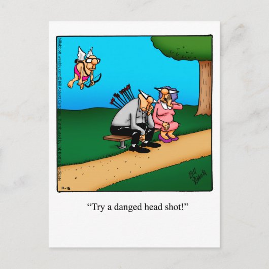 Funny Valentijnsdag Humor Briefkaart (Voorkant)